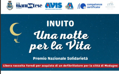 Una notte per la Vita, Evento di Solidarietà