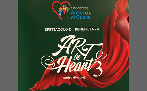 Spettacolo di Beneficienza “ART IN HEART 3” (artisti di cuore)