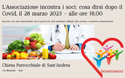 Incontriamoci – l’associazione incontra i soci – 28/03/2023